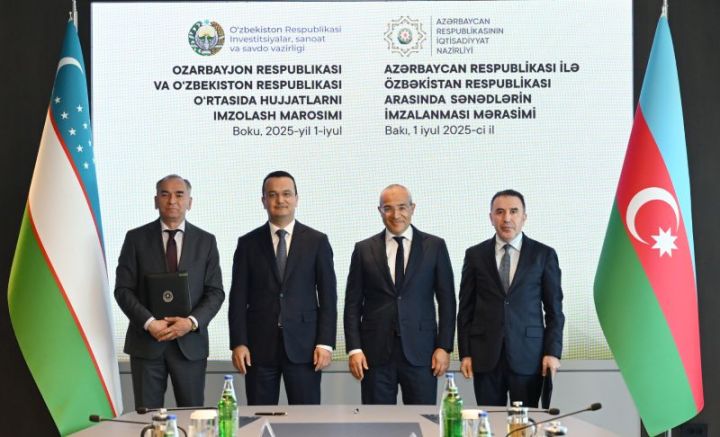 Özbəkistanda sənəd imzalayan Azərbaycan şirkətlərinin adları məlum oldu - YENİ LAYİHƏLƏR